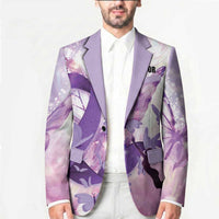 Personalized Polynesian Lupus Awareness Blazer Butterfly Hologram Lupus Warrior