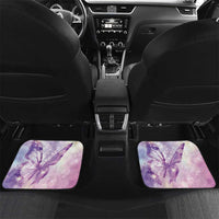 Personalized Polynesian Lupus Awareness Car Mats Butterfly Hologram Lupus Warrior