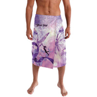 Personalized Polynesian Lupus Awareness Lavalava Butterfly Hologram Lupus Warrior