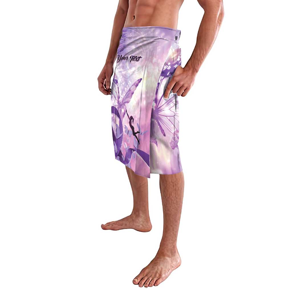 Personalized Polynesian Lupus Awareness Lavalava Butterfly Hologram Lupus Warrior