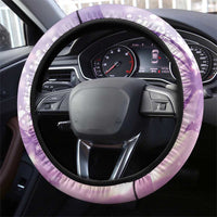 Polynesian Lupus Awareness Steering Wheel Cover Butterfly Hologram Lupus Warrior