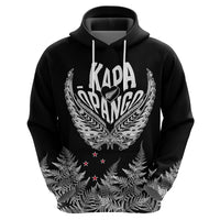 Custom New Zealand Rugby Hoodie NZ Opango Forever Silver Fern Heart LT01 - Polynesian Pride