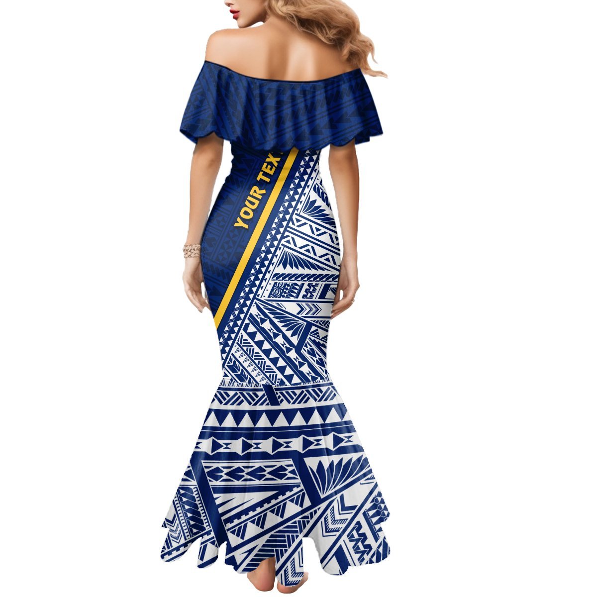 Nauru Independence Day Mermaid Dress Repubrikin Naoero Gods Will First LT01 - Polynesian Pride