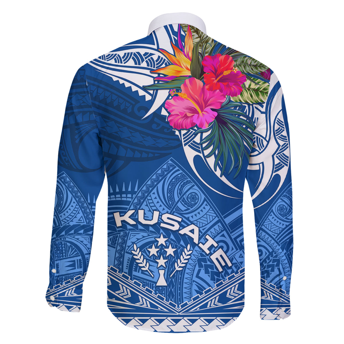 Kosrae Constitution Day Family Matching Tank Maxi Dress and Hawaiian Shirt Kusaie Special Style LT01 - Polynesian Pride