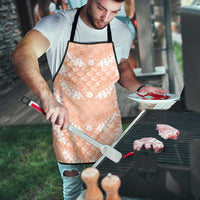 Apricot Mermaid Puakenikeni Maile Lei Apron