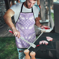 Lilac Mermaid Puakenikeni Maile Lei Apron