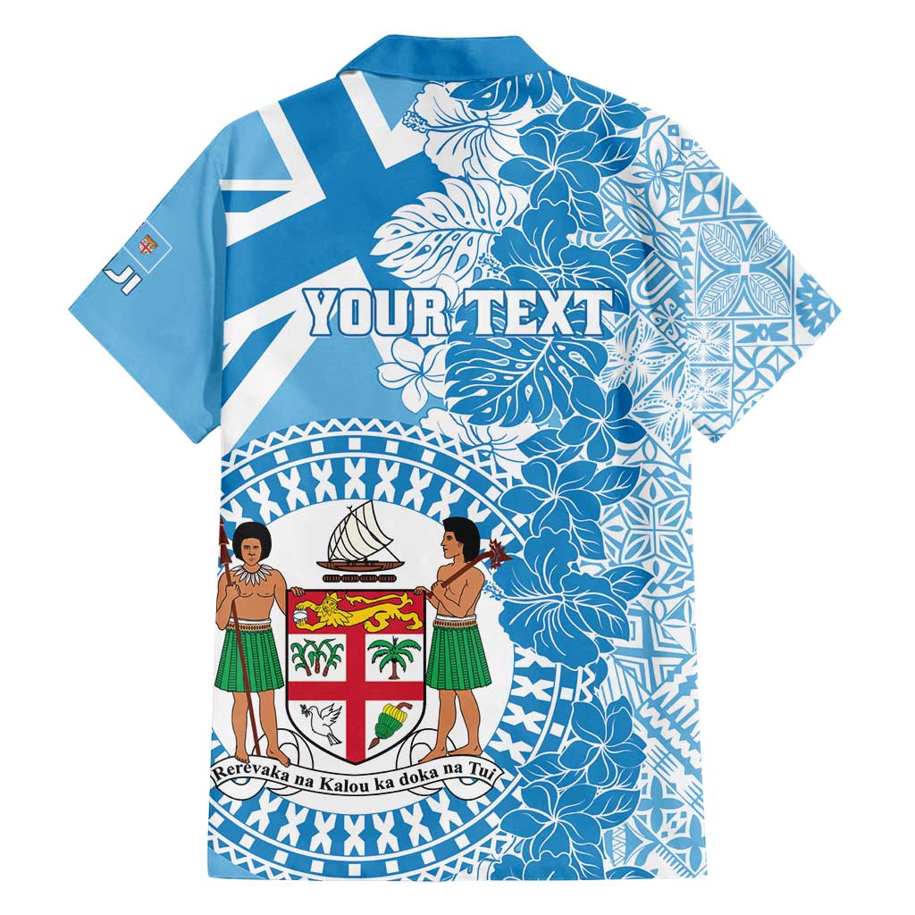 Personalised Fiji Day Family Matching Tank Maxi Dress and Hawaiian Shirt Fijian Map Hibiscus Tapa Pattern LT01 - Polynesian Pride