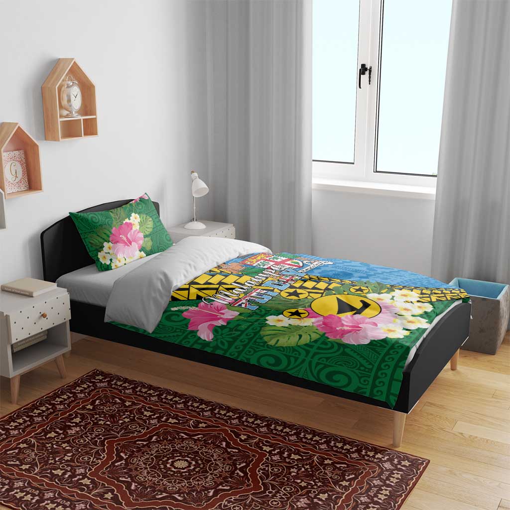 Malampa Fiji Day Bedding Set Tropical Tapa Pattern LT01 - Polynesian Pride
