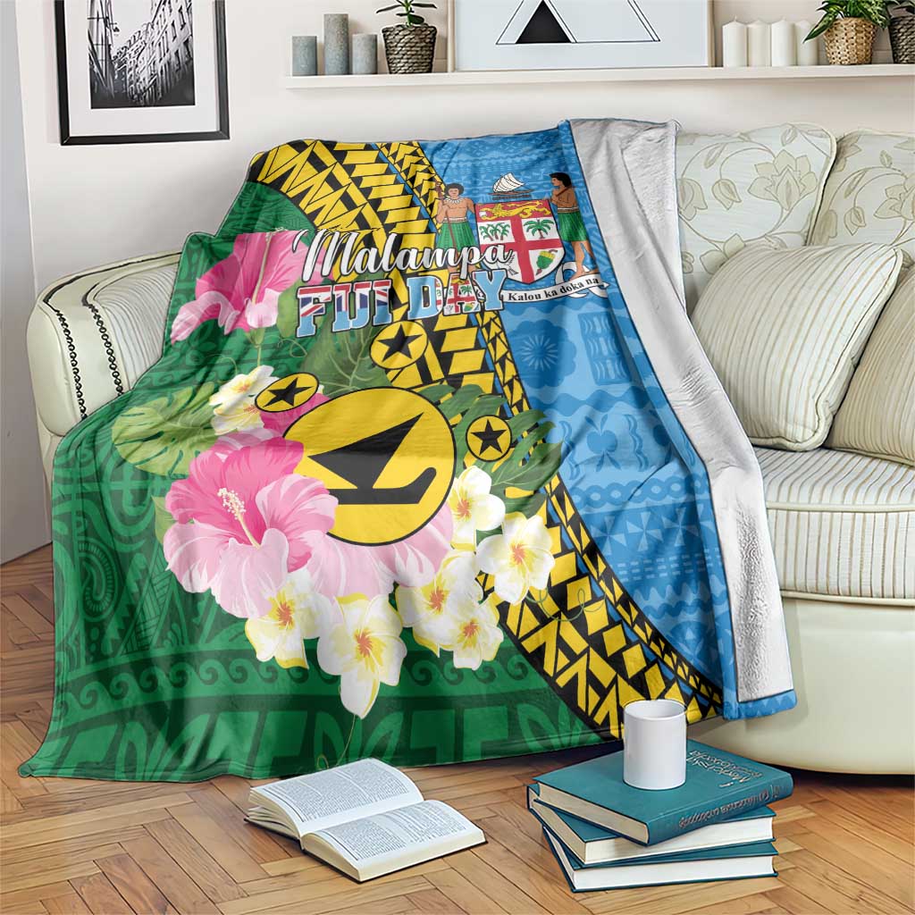 Malampa Fiji Day Blanket Tropical Tapa Pattern LT01 Art - Polynesian Pride