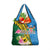 Malampa Fiji Day Grocery Bag Tropical Tapa Pattern