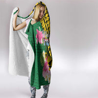 Malampa Fiji Day Hooded Blanket Tropical Tapa Pattern LT01 - Polynesian Pride