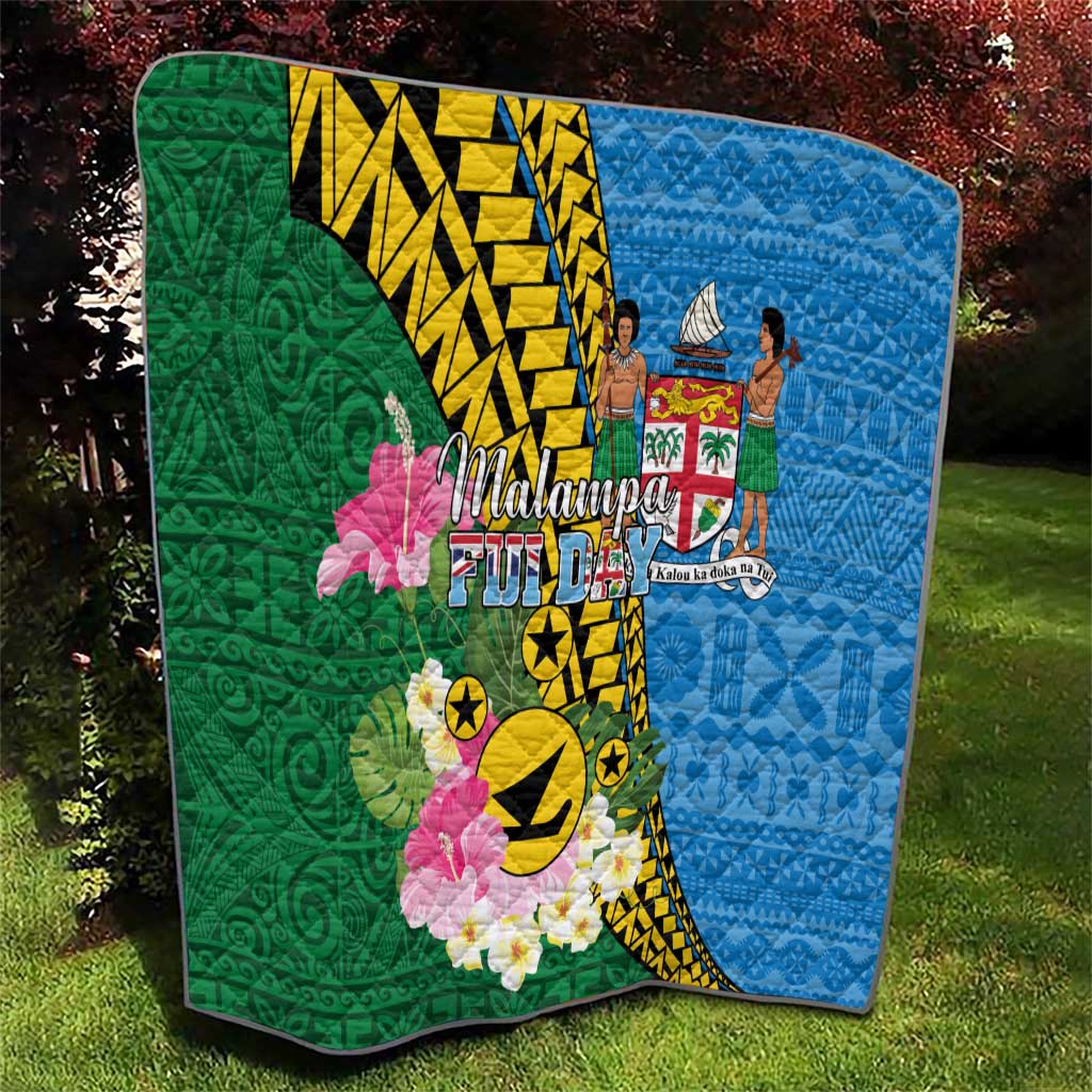 Malampa Fiji Day Quilt Tropical Tapa Pattern