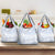 Samoa White Sunday Grocery Bag Plumeria Floral