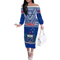 custom-samoa-rugby-family-matching-off-shoulder-long-sleeve-dress-and-hawaiian-shirt-manu-samoa-polynesian-tatoo-pattern