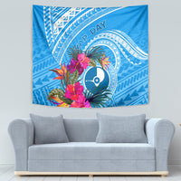 Yap Day Tapestry Nam nu Waqab Tropical Flower