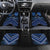 Personalised Aotearoa Matariki Car Mats Blue Fern Maori Poutama