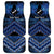 Personalised Aotearoa Matariki Car Mats Blue Fern Maori Poutama