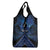 Personalised Aotearoa Matariki Grocery Bag Blue Fern Maori Poutama