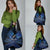 Personalised Aotearoa Matariki Grocery Bag Blue Fern Maori Poutama