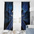 Personalised Aotearoa Matariki Window Curtain Blue Fern Maori Poutama