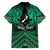 Personalised Aotearoa Matariki Hawaiian Shirt Green Fern Maori Poutama