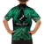 Personalised Aotearoa Matariki Hawaiian Shirt Green Fern Maori Poutama
