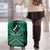 Personalised Aotearoa Matariki Luggage Cover Green Fern Maori Poutama