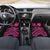 Personalised Aotearoa Matariki Car Mats Pink Fern Maori Poutama