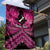 Personalised Aotearoa Matariki Garden Flag Pink Fern Maori Poutama