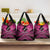 Personalised Aotearoa Matariki Grocery Bag Pink Fern Maori Poutama