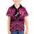 Personalised Aotearoa Matariki Hawaiian Shirt Pink Fern Maori Poutama