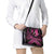 Personalised Aotearoa Matariki Shoulder Handbag Pink Fern Maori Poutama