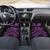 Personalised Aotearoa Matariki Car Mats Purple Fern Maori Poutama