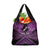 Personalised Aotearoa Matariki Grocery Bag Purple Fern Maori Poutama