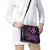 Personalised Aotearoa Matariki Shoulder Handbag Purple Fern Maori Poutama