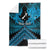 Personalised Aotearoa Matariki Blanket Turquoise Fern Maori Poutama