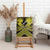 Personalised Aotearoa Matariki Canvas Wall Art Yellow Fern Maori Poutama