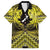 Personalised Aotearoa Matariki Hawaiian Shirt Yellow Fern Maori Poutama