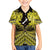 Personalised Aotearoa Matariki Hawaiian Shirt Yellow Fern Maori Poutama