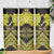 Personalised Aotearoa Matariki Skinny Tumbler Yellow Fern Maori Poutama
