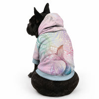 Hawaii Mermaid Sweet Pastel Pet Hoodie Polynesian Pattern Fish Hook LT01 - Polynesian Pride
