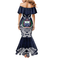 Samoa Independence Day Family Matching Mermaid Dress and Hawaiian Shirt Ula Nifo Mix Turtle