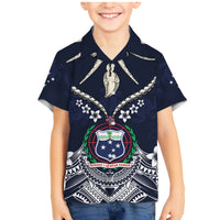Samoa Independence Day Family Matching Mermaid Dress and Hawaiian Shirt Ula Nifo Mix Turtle