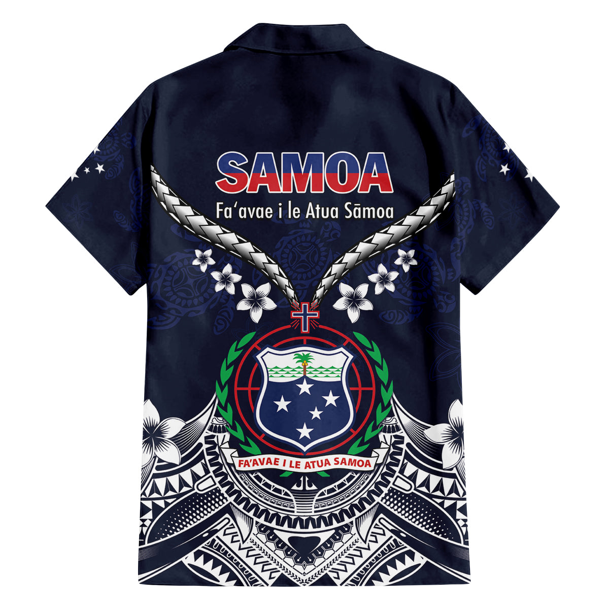 Samoa Independence Day Family Matching Summer Maxi Dress and Hawaiian Shirt Ula Nifo Mix Turtle