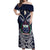 Samoa Independence Day Off Shoulder Maxi Dress Ula Nifo Mix Turtle