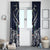 Samoa Independence Day Window Curtain Ula Nifo Mix Turtle