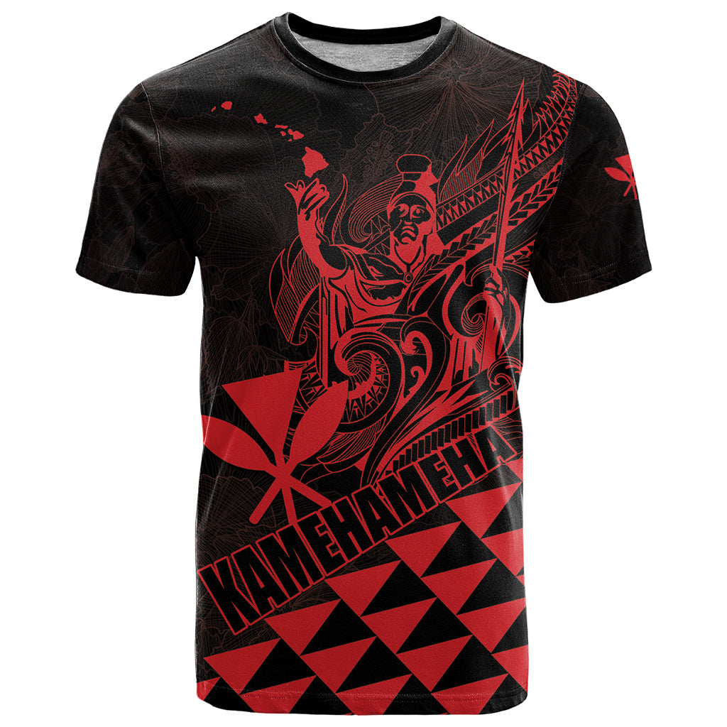 Personalized King Kamehameha Day T Shirt Kakau Polynesian Pattern