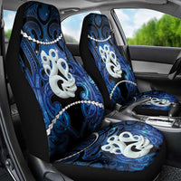 Maori Matariki Manaia Car Seat Cover Maori Kowhaiwhai Pattern Galaxy