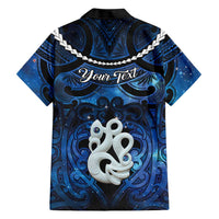 Personalized Maori Matariki Manaia Family Matching Puletasi and Hawaiian Shirt Maori Kowhaiwhai Pattern Galaxy