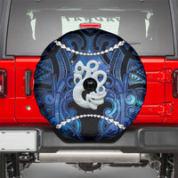 Maori Matariki Manaia Spare Tire Cover Maori Kowhaiwhai Pattern Galaxy